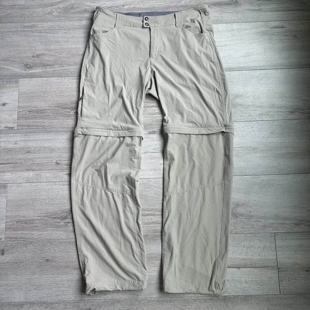 Columbia Beige Tan Omni Shield Advanced Repellency Outdoor Pants Women Size 14